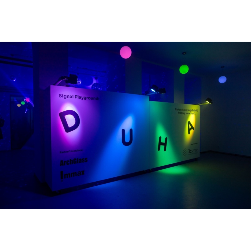 Immax NEO 07777C - Komplet 3x LED RGB+CCT prigušiva sijalica GU10/4,8W/230V Tuya