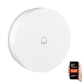 Immax NEO 07780L - Zamensko bežično dugme za zvono IP55 Wi-Fi Tuya belo