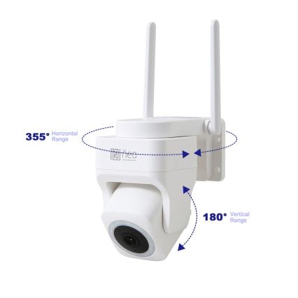 Immax NEO 07793L - Pametna spoljašnja kamera sa CUBE senzorom 4MP 5V IP65 Wi‑Fi Tuya