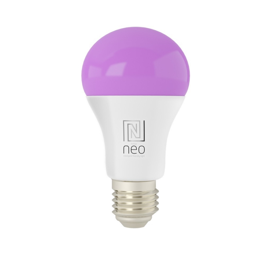 Immax NEO 07794CDO - Komplet od 3 prigušive LED sijalice RGB+CCT E27/14W/230V 2700K-6500K Tuya Wi-Fi + daljinski upravljač