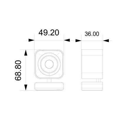 Immax NEO 07796L-Pametna unutrašnja kamera sa senzorom LITTLE CUBE 3MP 5V Wi-Fi Tuya