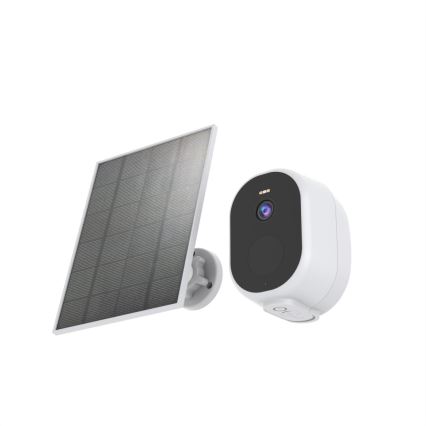 Immax NEO 07802L - Pametna spoljašnja solarna kamera sa BARREL senzorom, 5000 mAh, Wi-Fi (Tuya), IP65