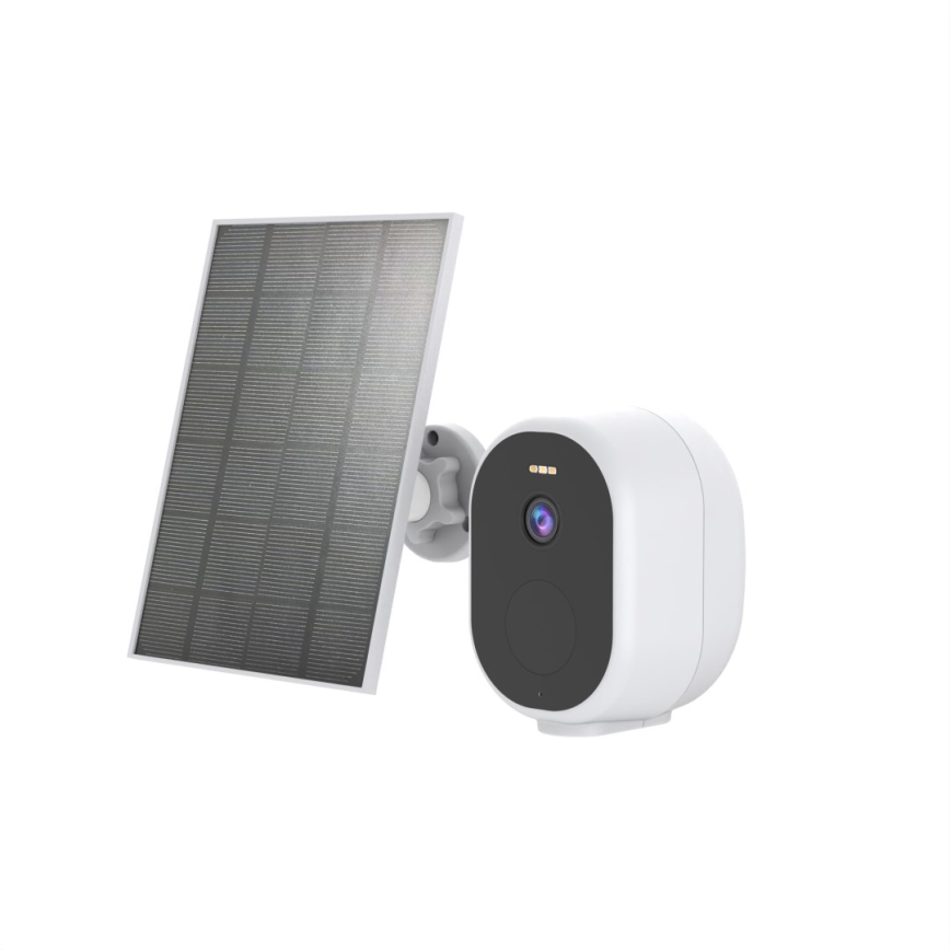 Immax NEO 07802L - Pametna spoljašnja solarna kamera sa BARREL senzorom, 5000 mAh, Wi-Fi (Tuya), IP65