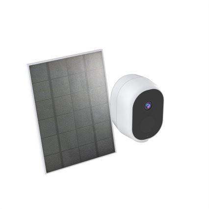 Immax NEO 07802L - Pametna spoljašnja solarna kamera sa BARREL senzorom, 5000 mAh, Wi-Fi (Tuya), IP65