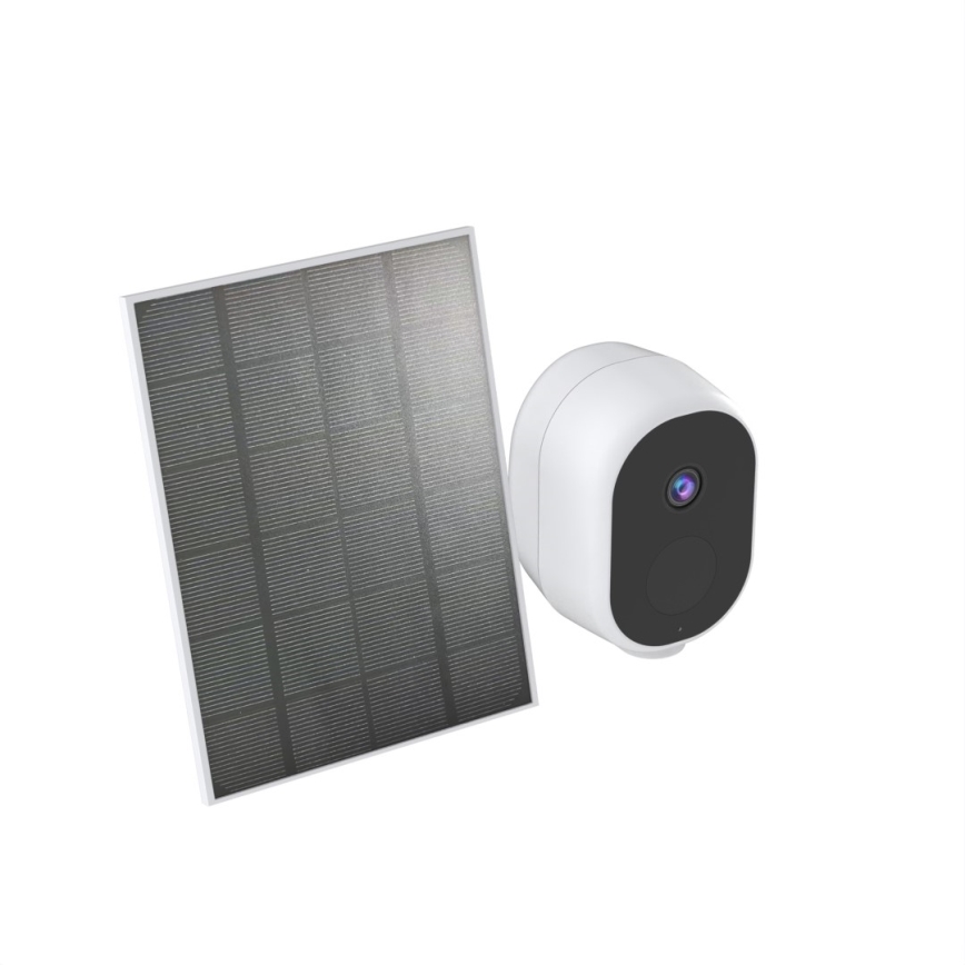 Immax NEO 07802L - Pametna spoljašnja solarna kamera sa BARREL senzorom, 5000 mAh, Wi-Fi (Tuya), IP65