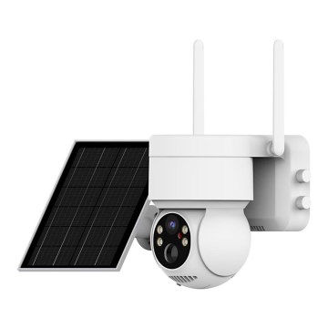 Immax NEO 07803L - Pametna spoljna solarna kamera sa SENTRY senzorom, baterija 6000 mAh, Wi-Fi, Tuya, IP65