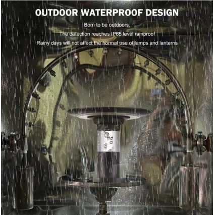 Immax NEO 07908L - LED RGB+CW/W prigušiva solarna lampa LED/2W/5V IP54 Tuya 4000 mAh