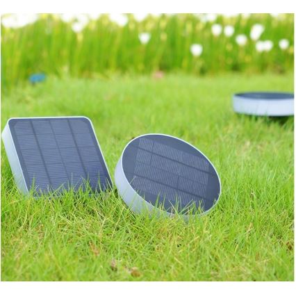 Immax NEO 07910L - RGB LED prigušiva solarna svetiljka sa senzorom NEO LITE LED/1W/5V, okrugla, IP54, Tuya, 1300 mAh