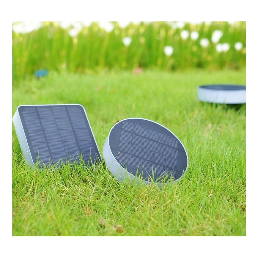 Immax NEO 07911L - LED RGB prigušiva solarno svetlo sa senzorom NEO LITE LED/1W/5V četvrtasto IP54 Tuya 1300 mAh