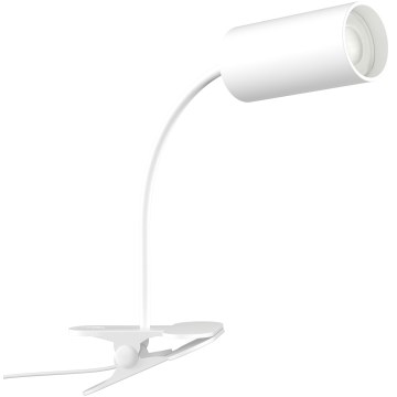 Immax NEO 08294L - Fleksibilna lampa sa stezaljkom PUNTO 1xGU10/9W/230V bela