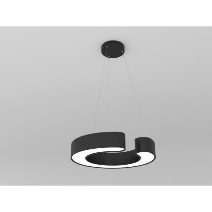 Immax NEO 7134 - LED SMART prigušiva lampa na sajli u obliku slova C LED/43W/230V + daljinsko upravljanje 60 cm Tuya ZigBee