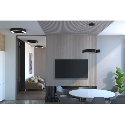 Immax NEO 7134 - LED SMART prigušiva lampa na sajli u obliku slova C LED/43W/230V + daljinsko upravljanje 60 cm Tuya ZigBee