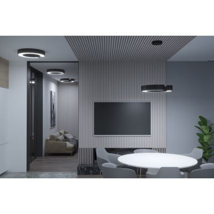 Immax NEO 7134 - LED SMART prigušiva lampa na sajli u obliku slova C LED/43W/230V + daljinsko upravljanje 60 cm Tuya ZigBee
