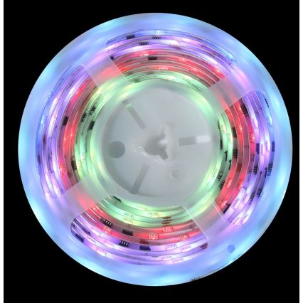 Immax NEO 07734L - LED RGB prigušiva digitalna traka NEO LITE LED/18W/230V 5m MUSIC IP65 Wi‑Fi Tuya + daljinski upravljač