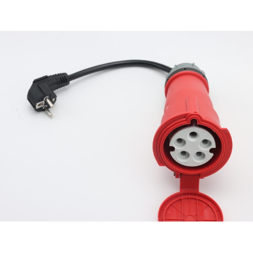 Immax - Prenosna EV stanica za punjenje električnih vozila AC Type 2 16A/380V 11kW + utikač 230V 5m Wi-Fi Tuya