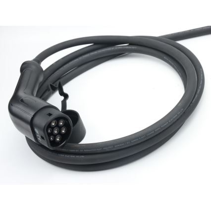 Immax - Prenosna EV stanica za punjenje električnih vozila AC Type 2 16A/380V 11kW + utikač 230V 5m Wi-Fi Tuya