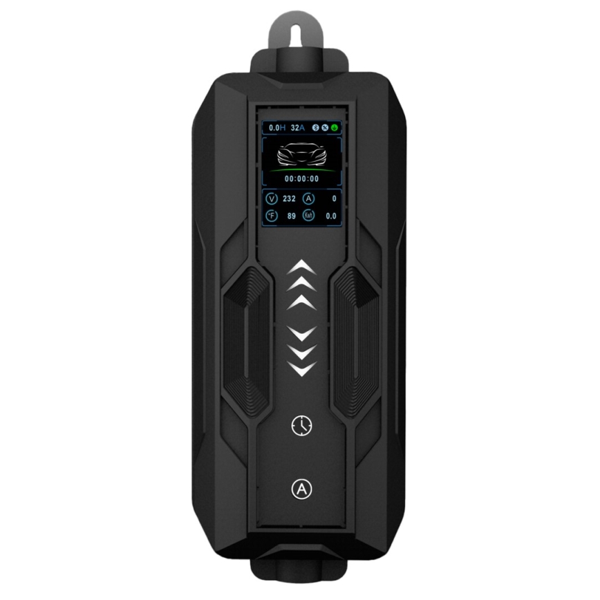 Immax - Prenosna EV stanica za punjenje električnih vozila AC Type 2 16A/380V 11kW + utikač 230V 5m Wi-Fi Tuya