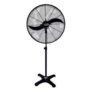 Industrijski stojni ventilator 160W/230V, prečnik 66 cm, crne boje