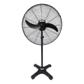 Industrijski ventilator na stalku 115W/230V, prečnik 66 cm, crne boje
