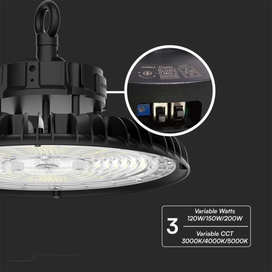 Industrijska LED svetiljka High Bay LED/200W/230V 3000K/4000K/6000K IP65