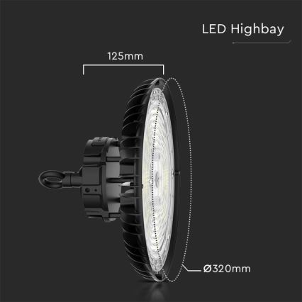 Industrijska LED svetiljka High Bay LED/200W/230V 3000K/4000K/6000K IP65