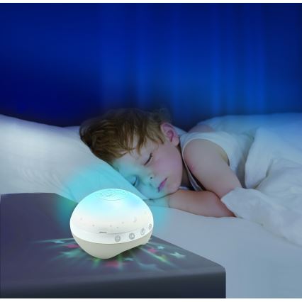 Infantino - Muzička vrteška za krevetić 3 u 1 3xAAA braon