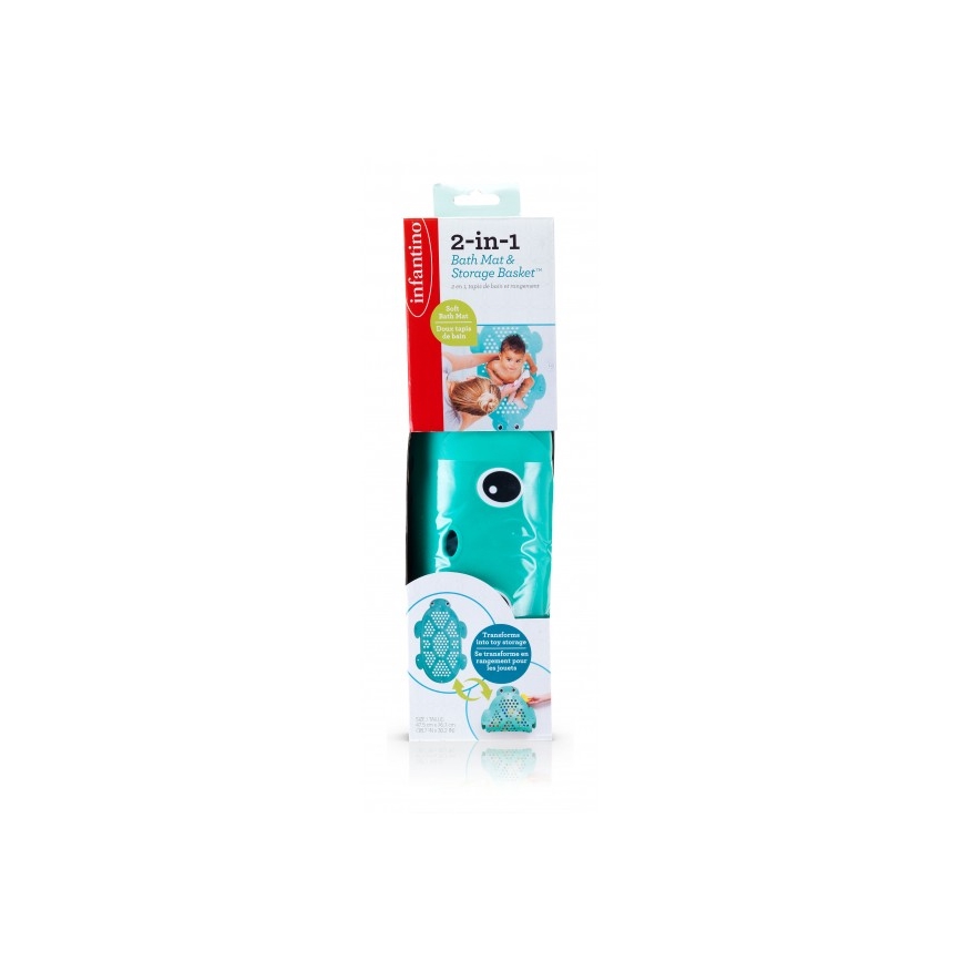 Infantino - protivklizna podloga za kadu 2 u 1 kornjača