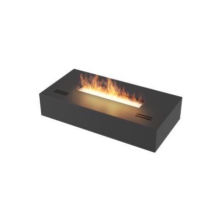 InFire - BIO kamin 8x40 cm 3 kW crna
