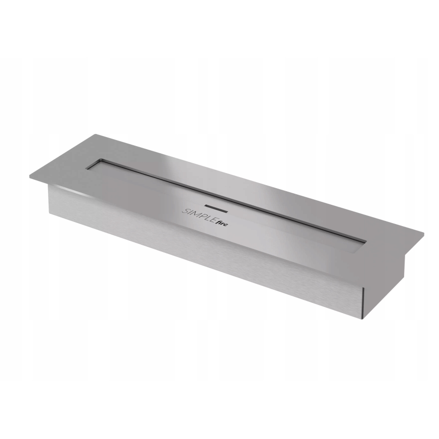 InFire - BIO kamin 8x60 cm 3kW crne boje