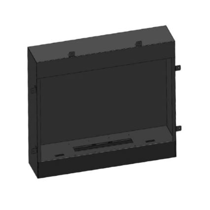 InFire - BIO kamin 90x112,5 cm 3 kW bela