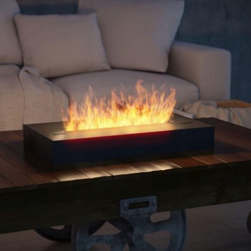 InFire - biokamin 8x60 cm, 3 kW, crne boje