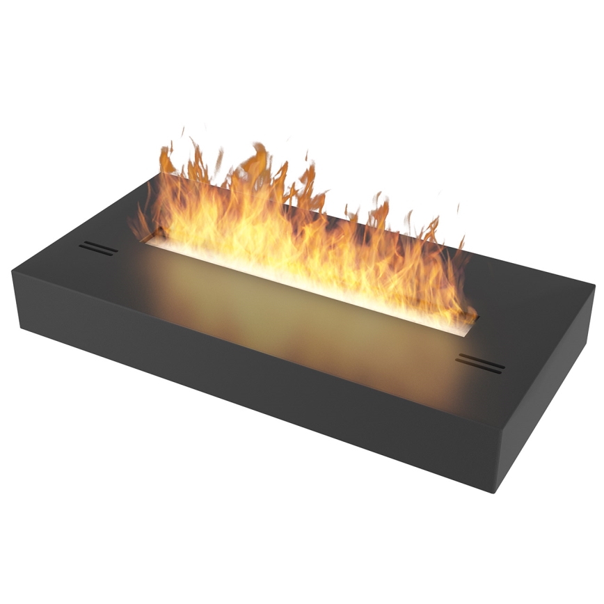 InFire - biokamin 8x60 cm, 3 kW, crne boje