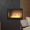 InFire - Ugaoni bio kamin 45x60 cm 3kW crni