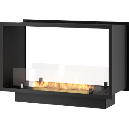 InFire - Ugradni bio kamin 48,5x83,5 cm 3,5kW crna