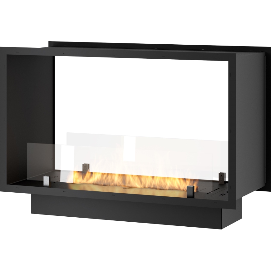 InFire - Ugradni bio kamin 48,5x83,5 cm 3,5kW crna