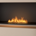 InFire - Ugradni BIO kamin 7,5x60 cm 3,5kW crni