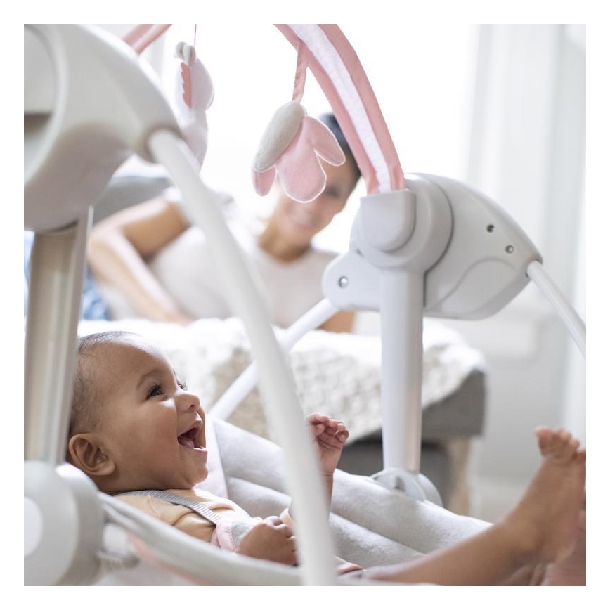 Ingenuity - Dečija ljuljaška sa melodijom FLORA THE UNICORN 4xLR14