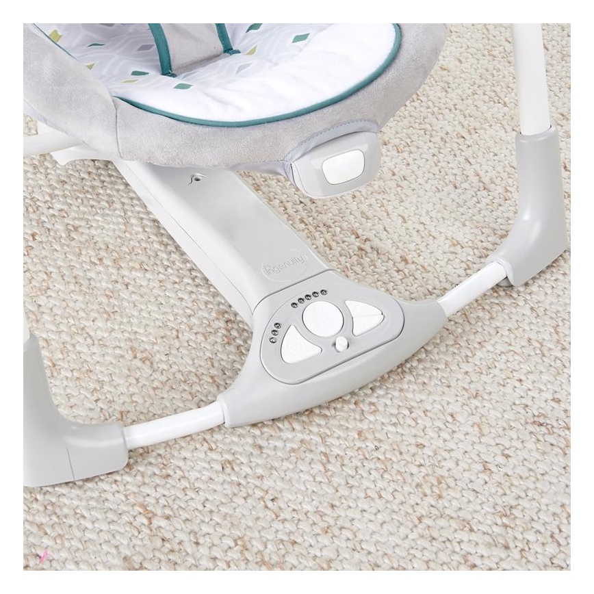 Ingenuity - Dečija vibrirajuća ljuljaška sa melodijom 2u1 NASH 4xLR20