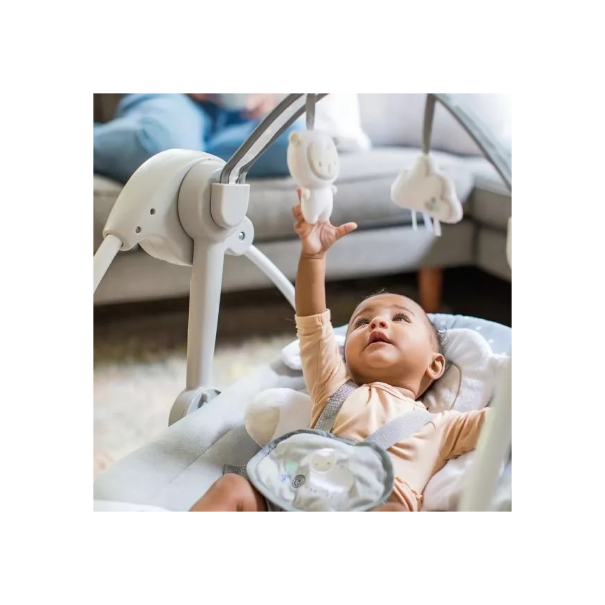 Ingenuity - Dečja ljuljaška sa melodijom CUDDLE LAMB 4xLR14