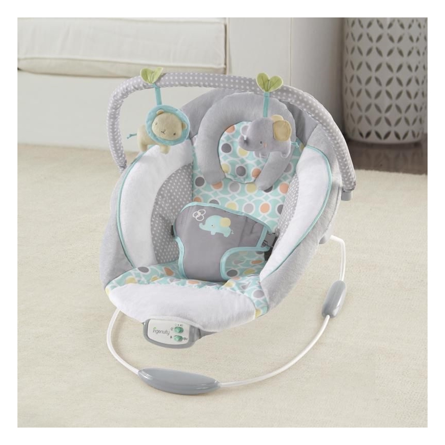 Ingenuity - Dečja vibrirajuća ležaljka sa melodijom MORRISON 3xC