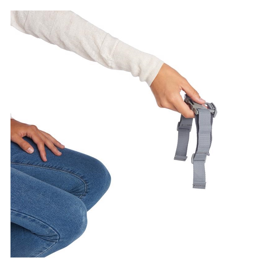 Ingenuity - Detski pojačivač za trpezarijsku stolicu 2u1 SMARTCLEAN TODDLER siva