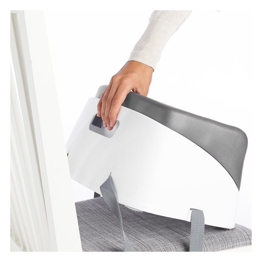 Ingenuity - Detski pojačivač za trpezarijsku stolicu 2u1 SMARTCLEAN TODDLER siva