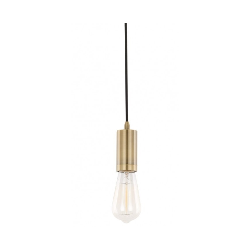 ITALUX - Luster na sajli MODERNA 1xE27/60W/230V bronza