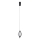 ITALUX - LED luster na sajli SEVILLA LED/5W/230V 3000K crna