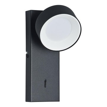 ITALUX - LED zidna svetiljka FONTEN LED/1,8W/230V 4000K crna