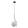 ITALUX - luster na sajli CARIMI 1xE27/5W/230V crna