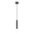 ITALUX - Luster na sajli FILANO 1xG9/5W/230V crna