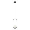 ITALUX - Luster na sajli LUPUS 1xG9/25W/230V crna