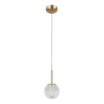 ITALUX - Luster na sajli PADRI 1xG9/5W/230V zlatna