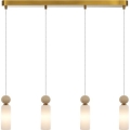 ITALUX - Luster na sajli SANTOS 4xG9/40W/230V zlatna
